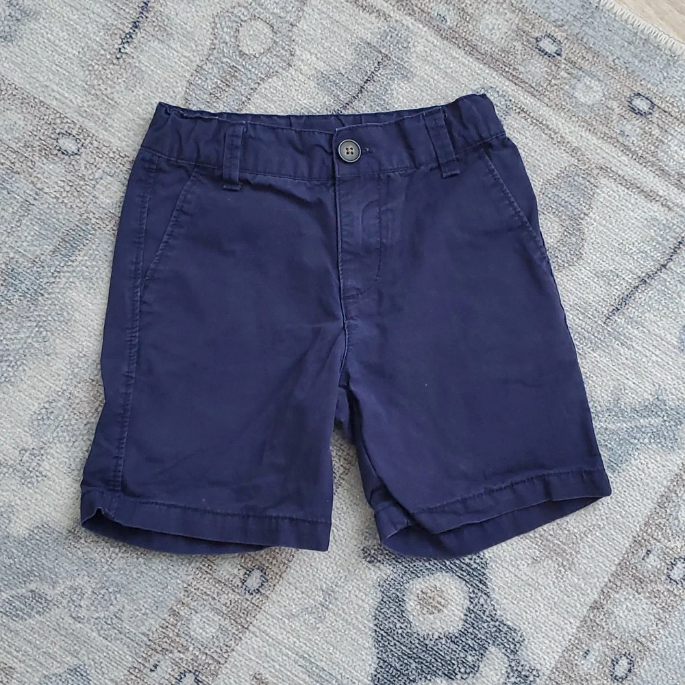 Gymboree Boys Classic Navy Uniform Shorts Sz5
